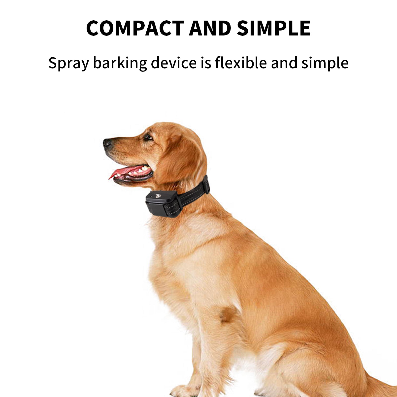 Dog Citronella Anti Bark Spray Collar Training Stop Barking Humane Rechargeable V201-W13156472
