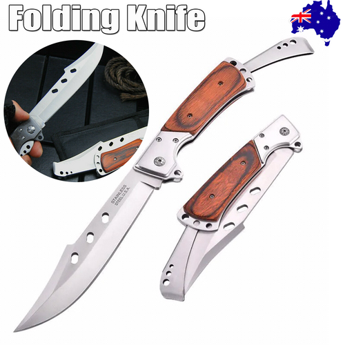 Outdoor Large Folding Knife Camping Fishing Pocket Hunting Knife Survival Tool V201-W13156476