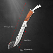 Outdoor Large Folding Knife Camping Fishing Pocket Hunting Knife Survival Tool V201-W13156476