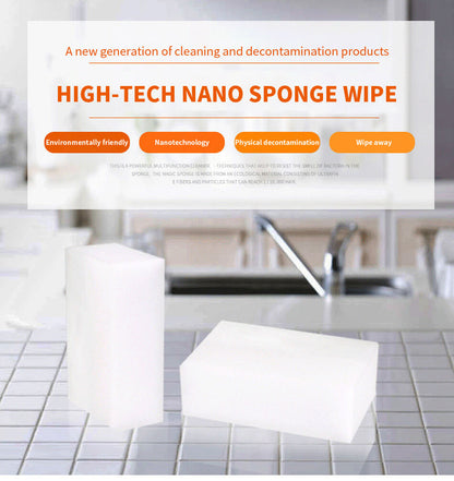 50Pcs Magic Sponge Eraser Kitchen Home Multi-function Foam Melamine Cleaner V201-W13165881