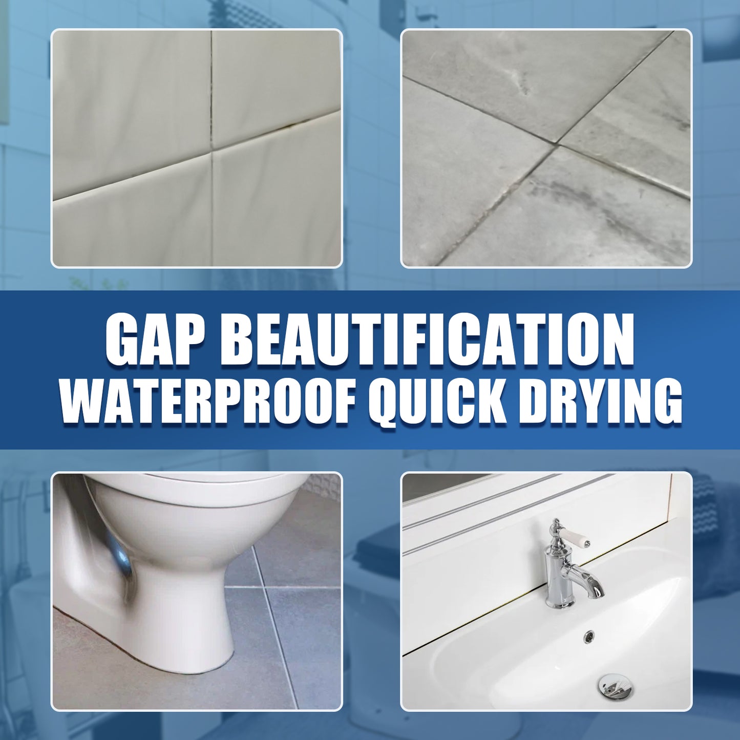 Jue Fish Tile Repair Pen Waterproof Mildew Resistant Tile Repair Pen For Bathroom Floor Crevices V201-W13174391