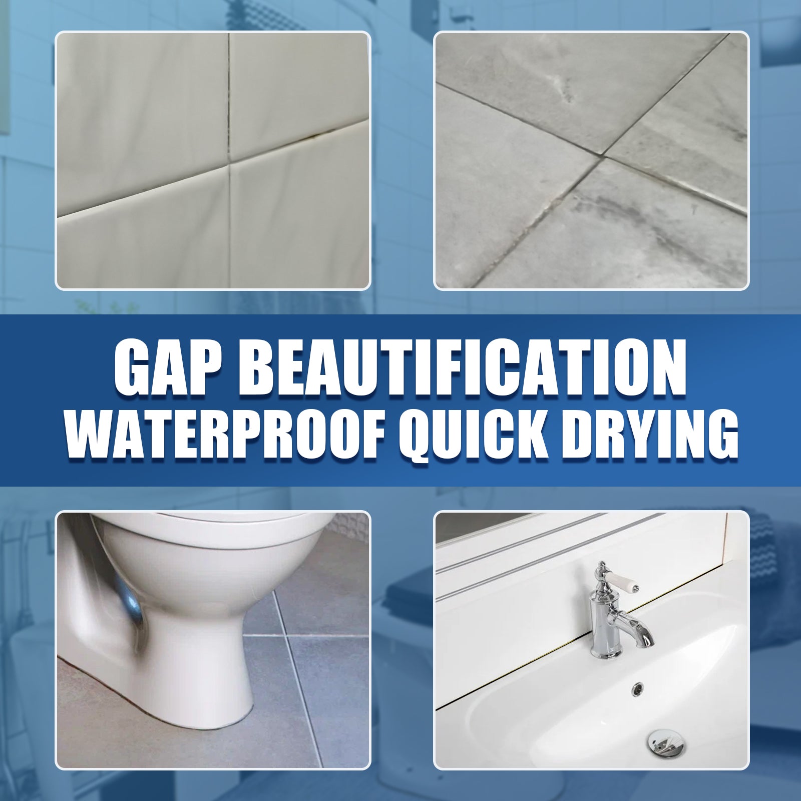 Jue Fish Tile Repair Pen Waterproof Mildew Resistant Tile Repair Pen For Bathroom Floor Crevices V201-W13174391