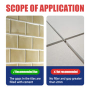 Jue Fish Tile Repair Pen Waterproof Mildew Resistant Tile Repair Pen For Bathroom Floor Crevices V201-W13174391
