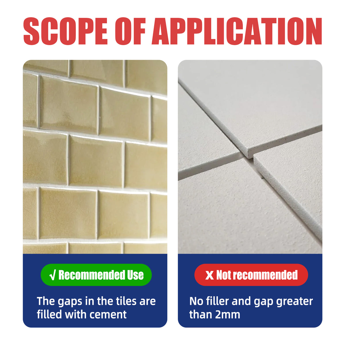 Jue Fish Tile Repair Pen Waterproof Mildew Resistant Tile Repair Pen For Bathroom Floor Crevices V201-W13174391