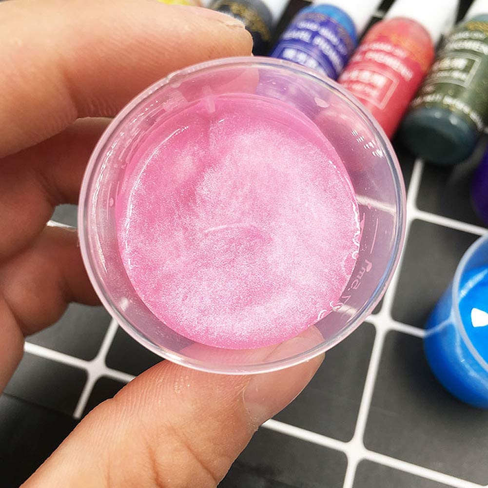 12PcS Resin Liquid Pigment Colorant Pearl Coloring Dye Epoxy Resin Colorant DIY V201-W13177949
