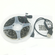 4M RGB LED Strip Lights IP65 Waterproof 5050 300LEDs 12V USB Bluetooth Gift V201-W13177954