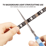4M RGB LED Strip Lights IP65 Waterproof 5050 300LEDs 12V USB Bluetooth Gift V201-W13177954
