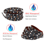 4M RGB LED Strip Lights IP65 Waterproof 5050 300LEDs 12V USB Bluetooth Gift V201-W13177954