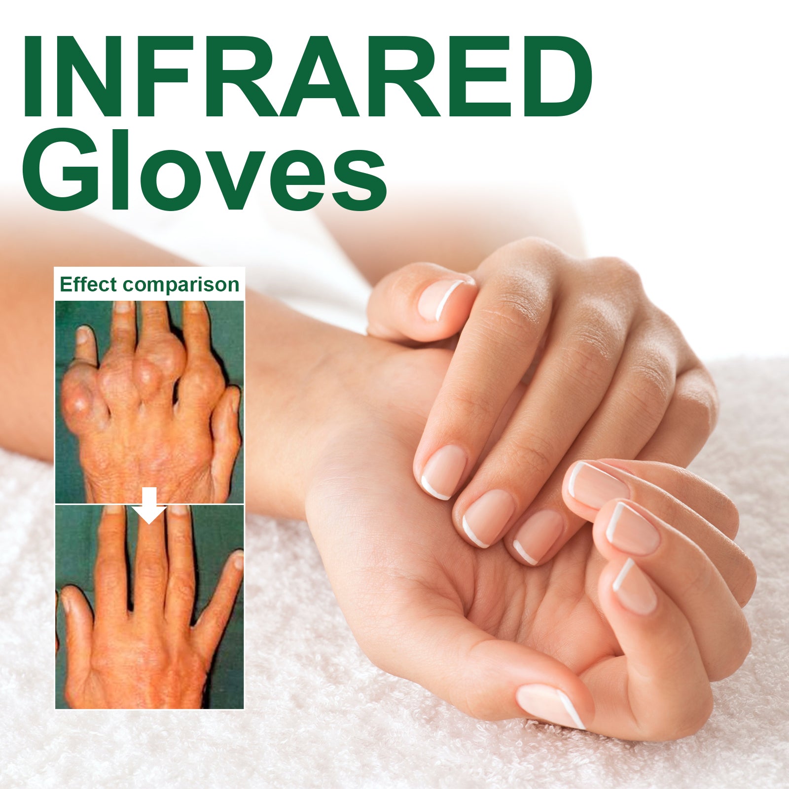 Houkea Joint Care Gloves Relieve Thumb Stiffness And Finger Joint Soreness And Swelling Discomfort Care Gloves V201-W13178443
