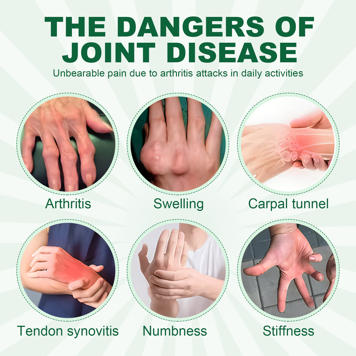 Houkea Joint Care Gloves Relieve Thumb Stiffness And Finger Joint Soreness And Swelling Discomfort Care Gloves V201-W13178443