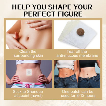 Lazy Belly Button Stick Firming Thigh Muscles Body Skin Belly Belly Slimming Stick V201-W13188440