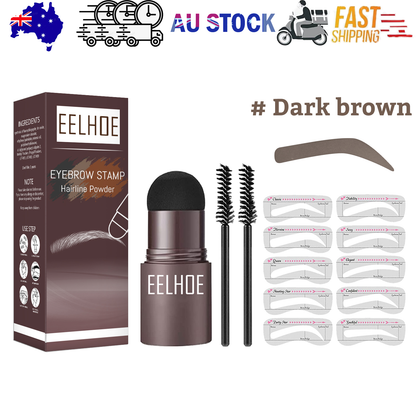Eyebrow Print Mold Thrush, Lazy Eyebrows Fill Makeup Eyebrow Cake Waterproof Hairline Powder V201-W13194247