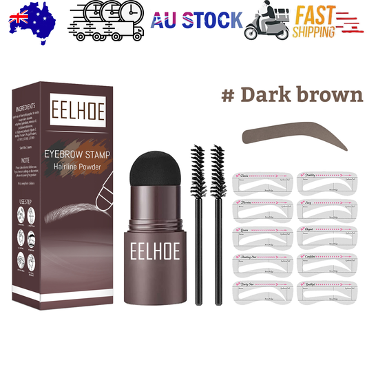 Eyebrow Print Mold Thrush, Lazy Eyebrows Fill Makeup Eyebrow Cake Waterproof Hairline Powder V201-W13194247