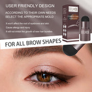 Eyebrow Print Mold Thrush, Lazy Eyebrows Fill Makeup Eyebrow Cake Waterproof Hairline Powder V201-W13194247