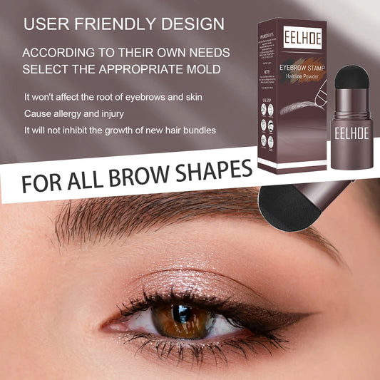 Eyebrow Print Mold Thrush, Lazy Eyebrows Fill Makeup Eyebrow Cake Waterproof Hairline Powder V201-W13194247