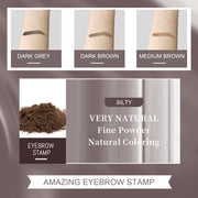 Eyebrow Print Mold Thrush, Lazy Eyebrows Fill Makeup Eyebrow Cake Waterproof Hairline Powder V201-W13194247