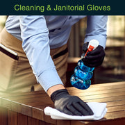 6g Flexible Disposable Nitrile Gloves For Mechanic Work Food Prepa 100pcs L V201-W13213930