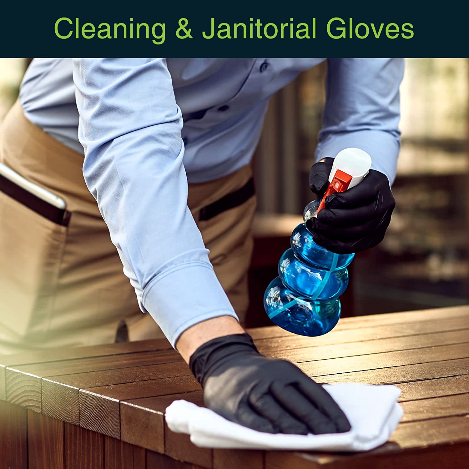6g Flexible Disposable Nitrile Gloves For Mechanic Work Food Prepa 100pcs L V201-W13213930