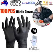 6g Flexible Disposable Nitrile Gloves For Mechanic Work Food Prepa 100pcs M V201-W13213932