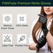 6g Flexible Disposable Nitrile Gloves For Mechanic Work Food Prepa 200Pcs M V201-W13213933