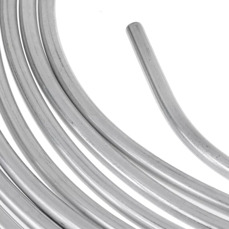 2 Packs 3/16 inch Brake Line Kit 25Ft Tube Rolls Zinc Steel with 32 Fittings NEW V201-W13220693