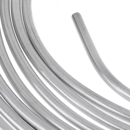 2 Packs 3/16 inch Brake Line Kit 25Ft Tube Rolls Zinc Steel with 32 Fittings NEW V201-W13220693
