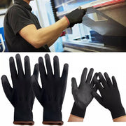 24PCS Antistatic Nylon Gloves Work Safety Working Mechanic Gloves Garden Builder V201-W13250097