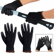 24PCS Antistatic Nylon Gloves Work Safety Working Mechanic Gloves Garden Builder V201-W13250097