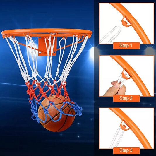 45CM Basketball Ring Hoop Net Wall Mounted Outdoor Hanging Basket ProfessionalAU V201-W13250111