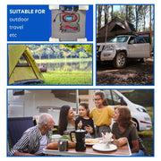 160W 160Watt Folding Solar Panel Blanket Mat Flexible Mono Power Camping RV USB 12V V201-W13272356