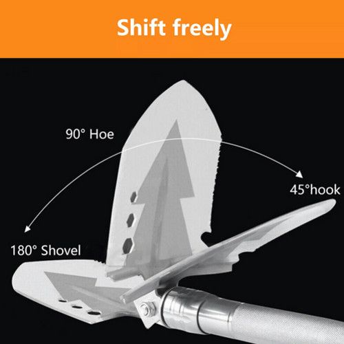 Camping Shovel Folding Outdoor Survival Tools Multifunction Hiking Military V201-W13279372