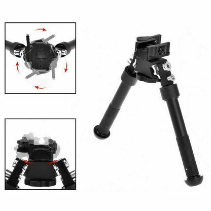 6.5- 9" Foldable QD Picatinny Rail Mount V8 Adjustable Bipod V201-W13280169