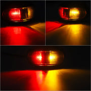 10X LED Clearance Lights Amber Red Side Marker Lamp Truck Trailer Caravan 12-24V V201-W13281975