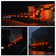 10x LED Clearance Lights Side Marker Lamp Red Amber Truck Trailer Caravan Lorry V201-W13281976