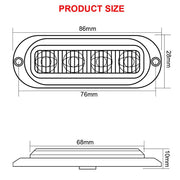 10x LED Clearance Lights Side Marker Lamp Red Amber Truck Trailer Caravan Lorry V201-W13281976