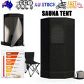 Home Portable Steam Sauna Tent w/Remote Control Foldable Chair Loss Weight AU V201-W13284747