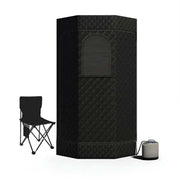 Home Portable Steam Sauna Tent w/Remote Control Foldable Chair Loss Weight AU V201-W13284747