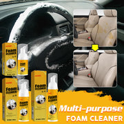 Foam Cleaner, Leather Seat Supplies Decontamination Multi-Functional Interior Cleaner V201-W13288636
