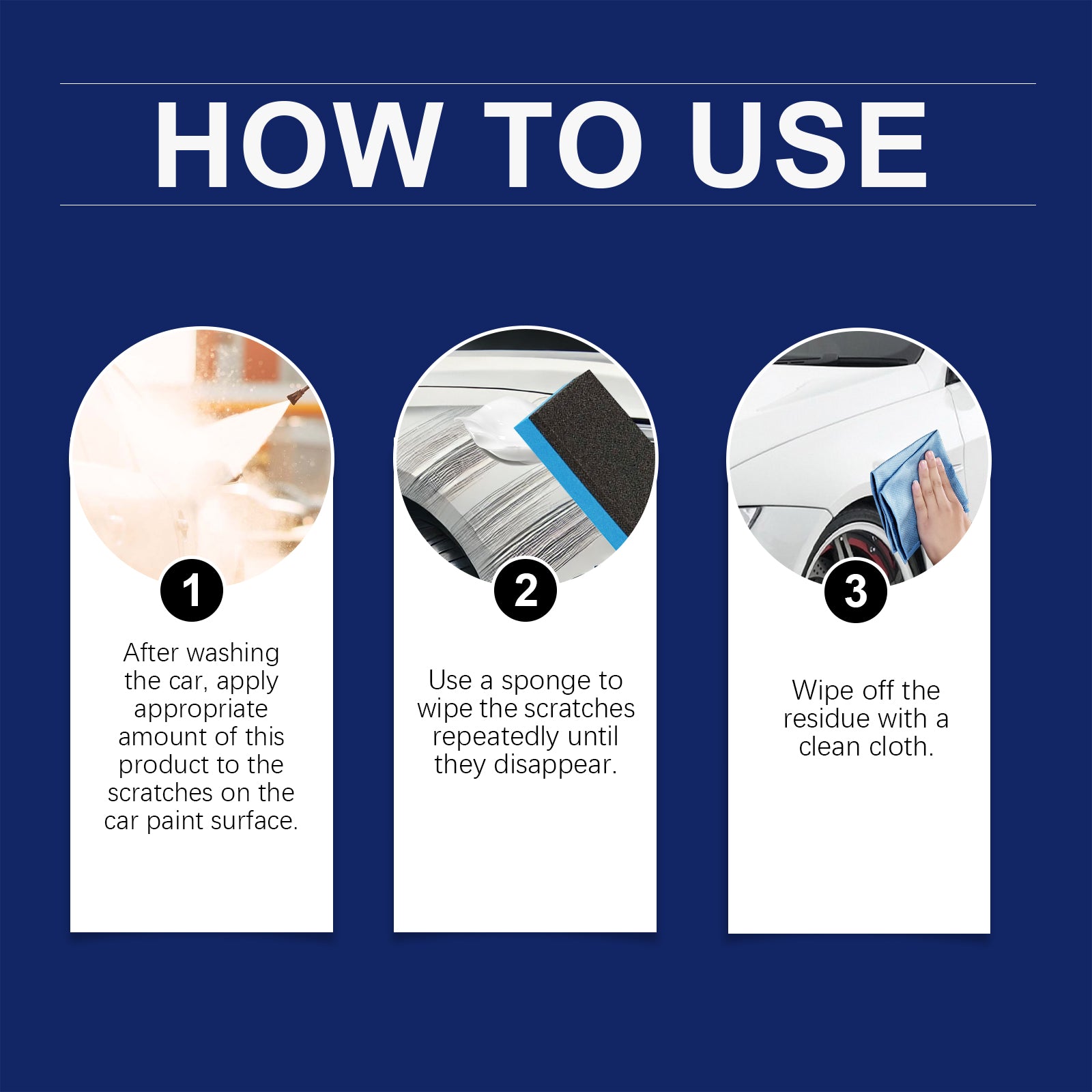 Car Scratch body waxing Varnish Scratch polishing wax Repair car wax abrasive V201-W13288639