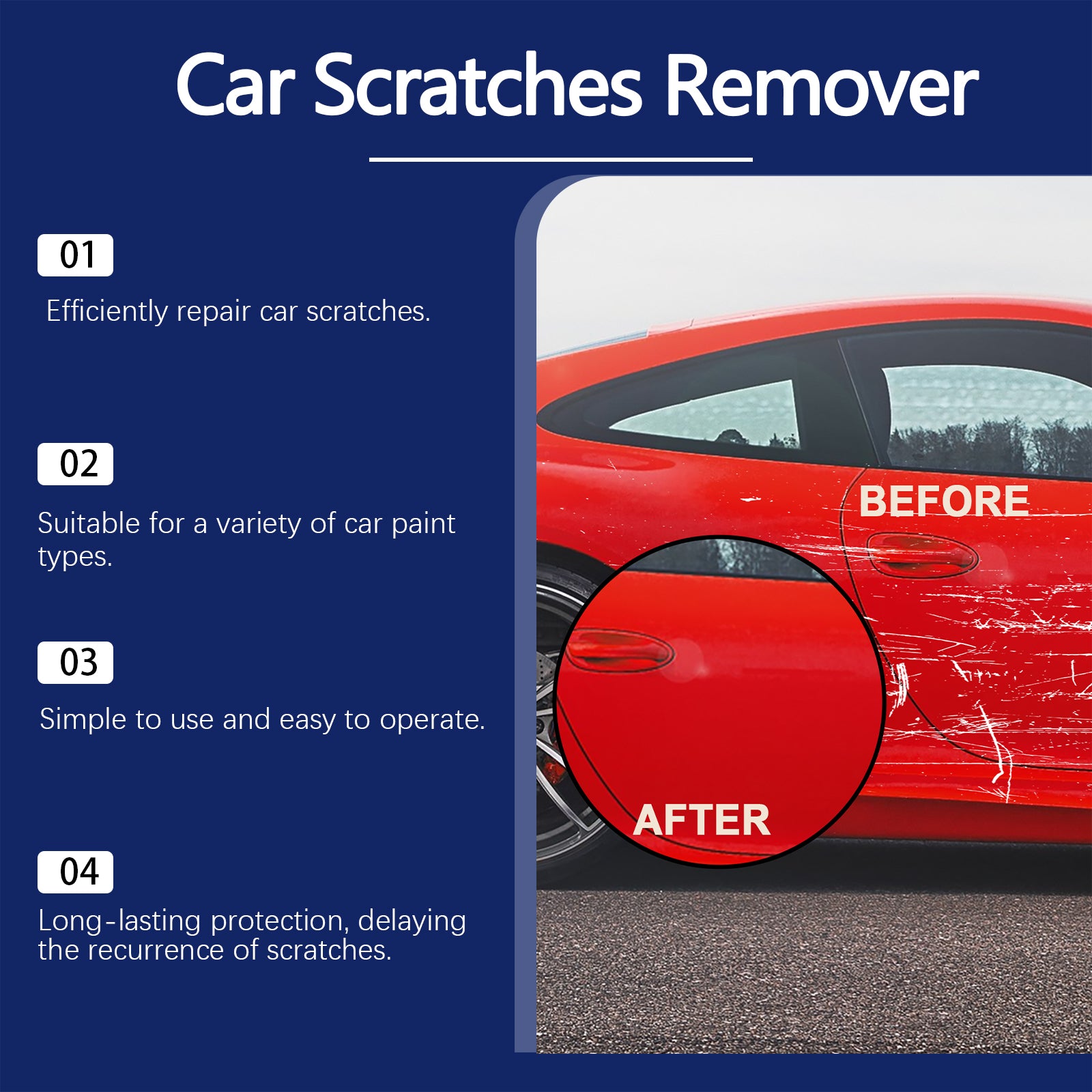 Car Scratch body waxing Varnish Scratch polishing wax Repair car wax abrasive V201-W13288639