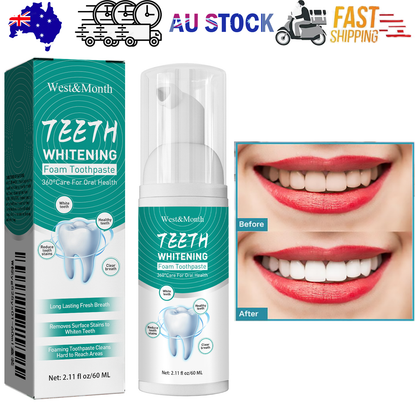 Foam Toothpaste Breath Freshening Whitening Toothpaste Tooth Anti-Moth Mouth Cleaning Tooth Stains And Gum V201-W13288640