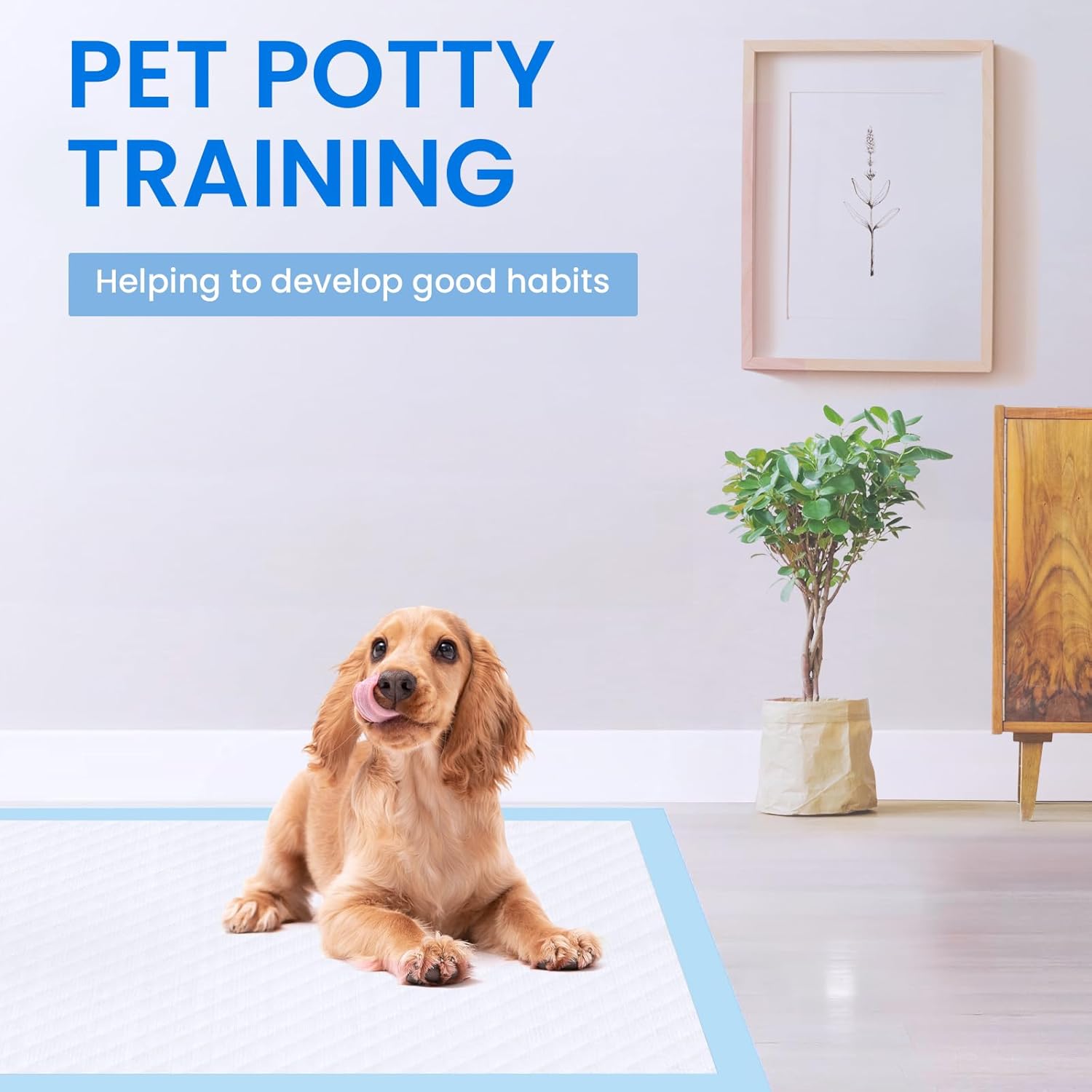 50pcs Pet Training Pads Puppy Toilet Dog Pee Indoor 60x90cm Super Absorbent V201-W13289787