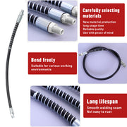 Grease Gun Coupler High Pressure Quick Release Lock Nozzles w/Hose For 1/8"NPT V201-W13314314