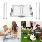 Outdoor Camping Folding Table Picnic Foldable Tables Aluminium Portable BBQ Desk V201-W13314325