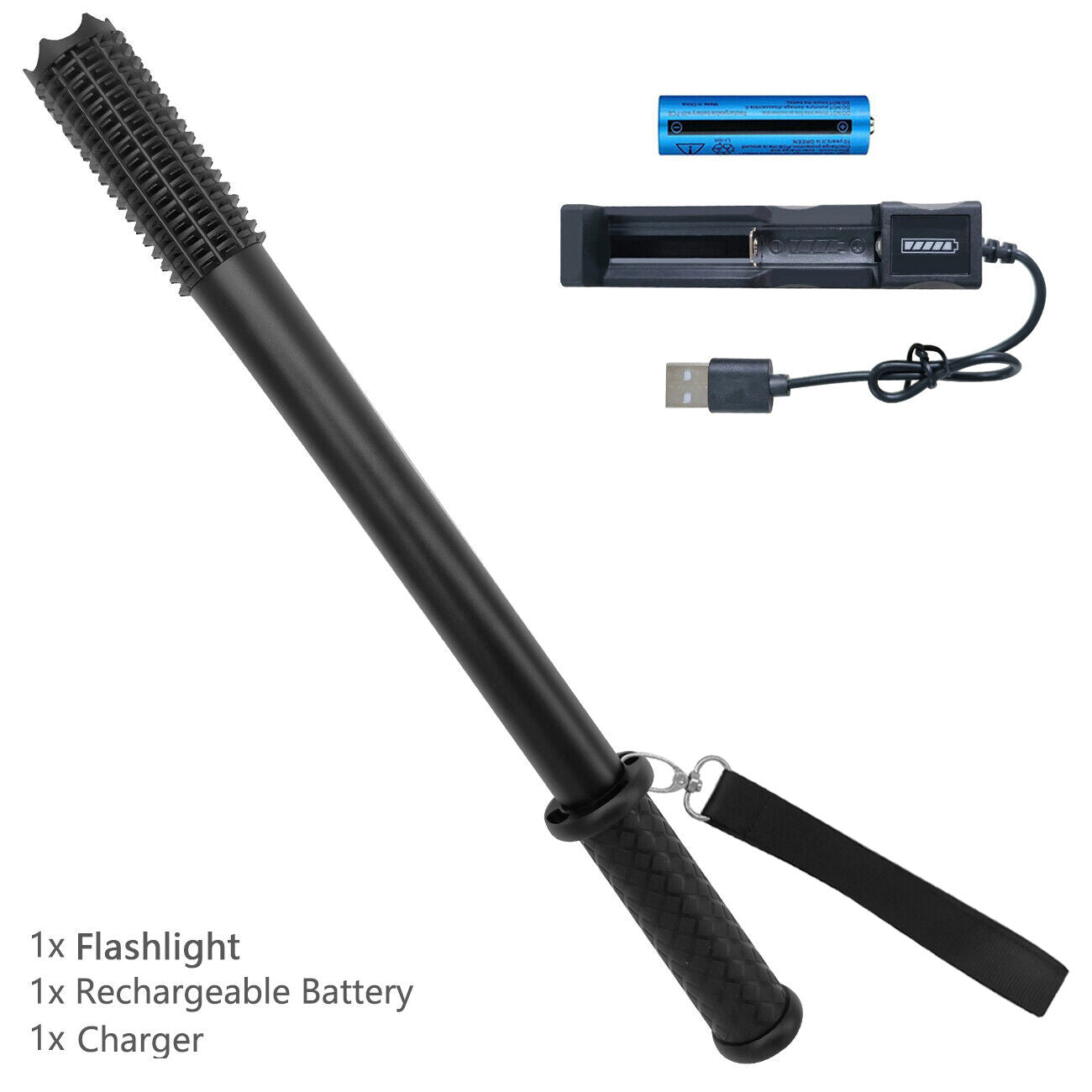 90000LM Baseball Bat LED Flashlights Waterproof Powerful Aluminium for Emergency V201-W13332896