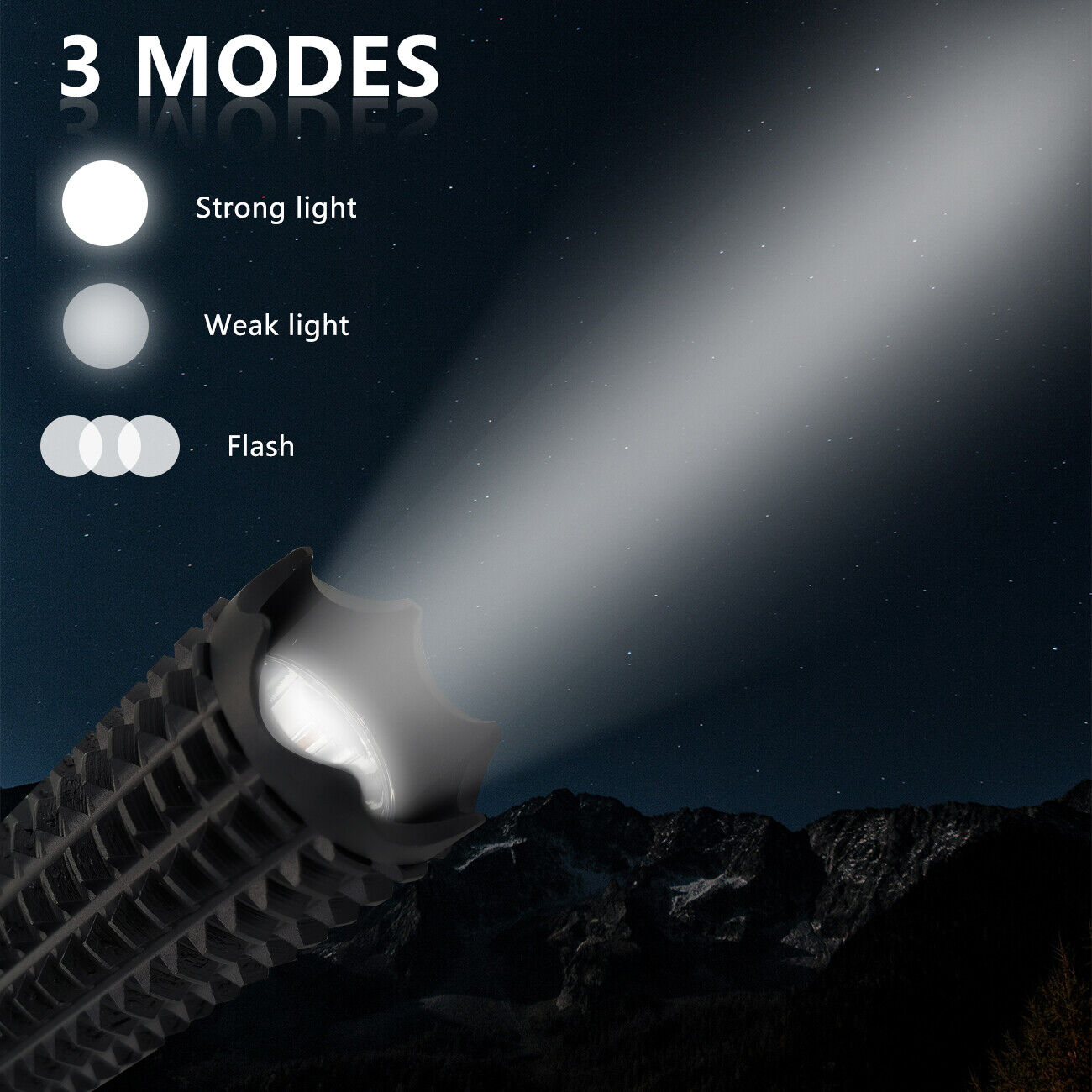 90000LM Baseball Bat LED Flashlights Waterproof Powerful Aluminium for Emergency V201-W13332896