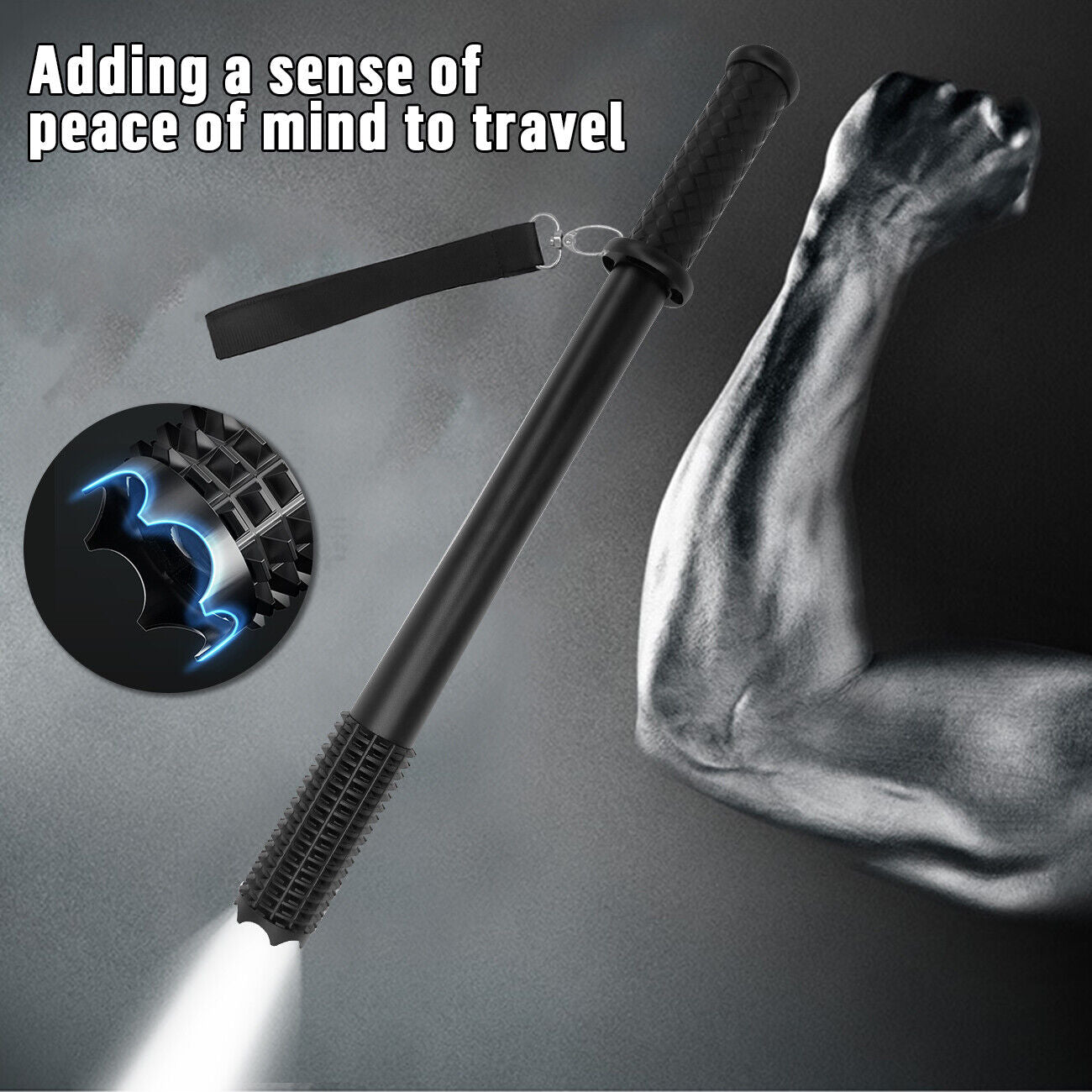 90000LM Baseball Bat LED Flashlights Waterproof Powerful Aluminium for Emergency V201-W13332896
