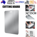 Cutting Board Double-Sided Stainless Steel Chopping Boards for Kitchen Camping 36x25cm V201-W13333276