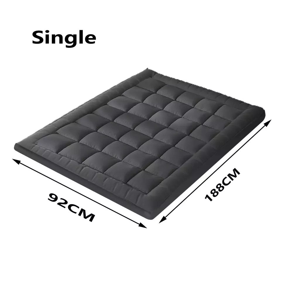5CM Bedding Luxury Pillowtop Mattress Topper Mat Pad Antibacterial and dust mite-resistant Single:92*188 V201-W13346602