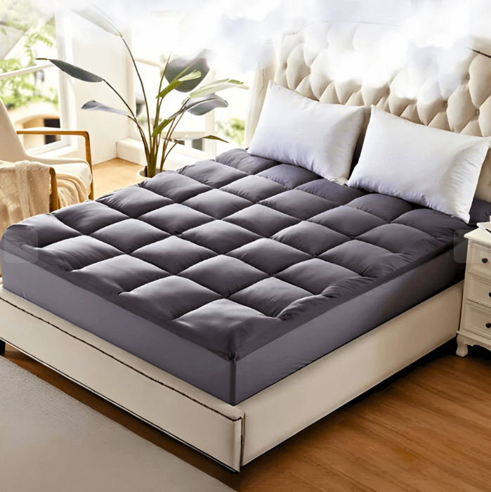 5CM Bedding Luxury Pillowtop Mattress Topper Mat Pad Antibacterial and dust mite-resistant Single:92*188 V201-W13346602